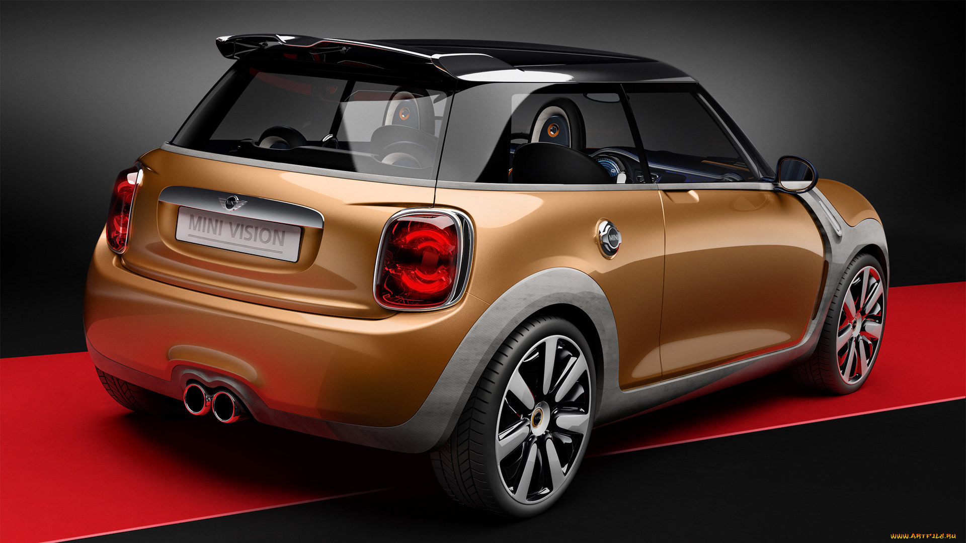, mini, concept, vision, car